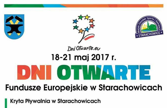 dni otwarte fundusze europejskie w Starachowicach - napis